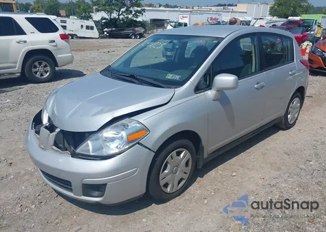 2011 Nissan Versa 1.8S из США, поврежденный, VIN 3N1BC1CP4BL386607
